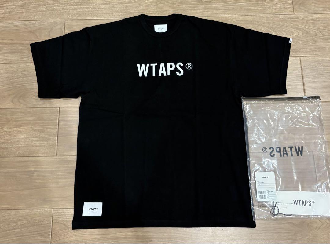 WTAPS SIGN Tシャツ　XLサイズ　 BLACK ダブルタップス