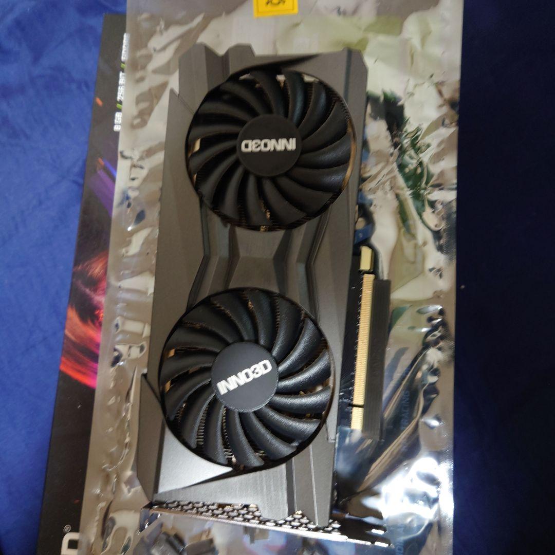 グラフィックボード・グラボ・ビデオカード Inno3D RTX3070 TWIN X2