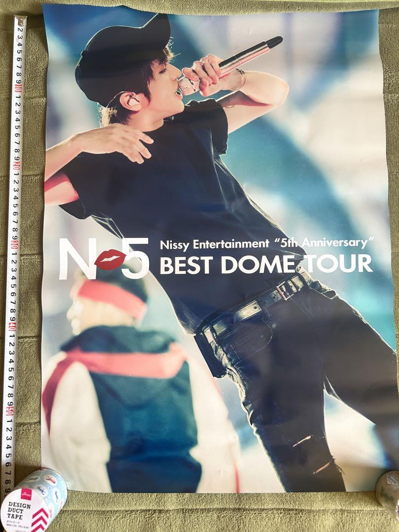 最安価格 Nissy 西島隆弘 A2サイズポスター No5 BEST DOME TOUR - メルカリ ミュージシャン