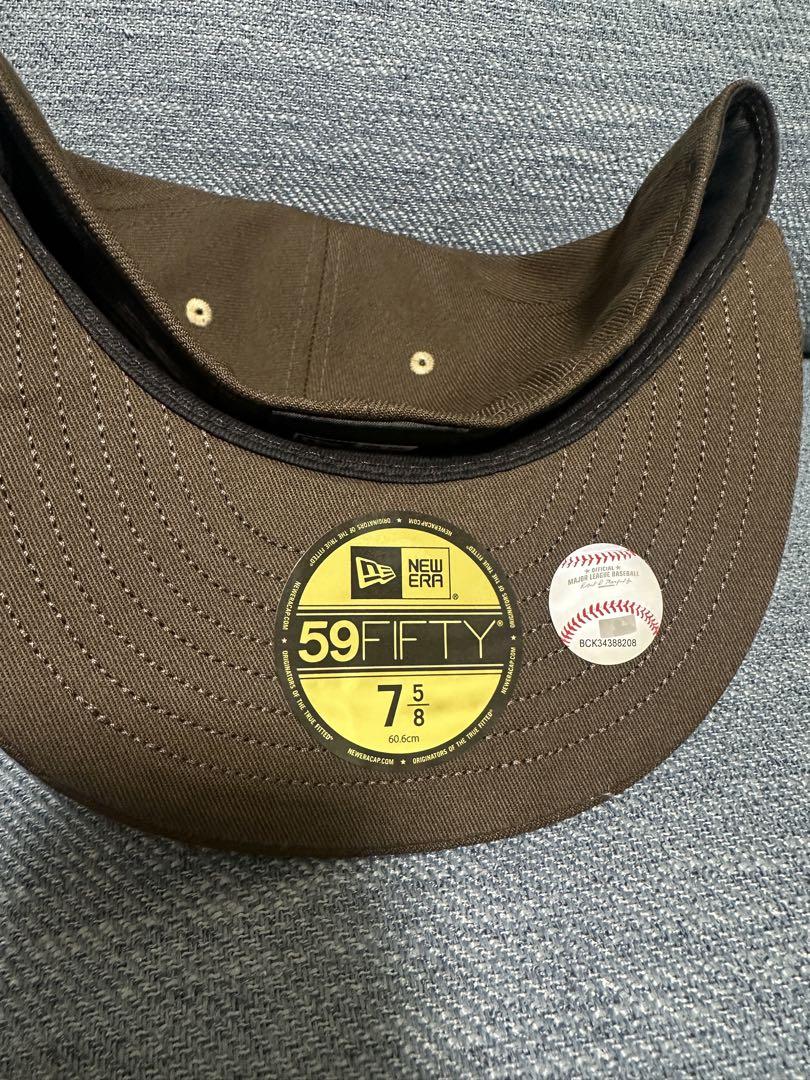未使用品　ドジャース　バレンタイン　ニューエラ　7 5/8