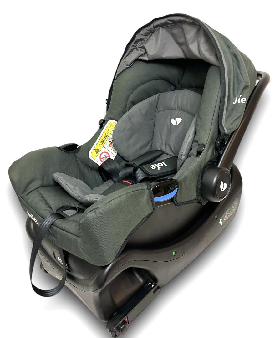 美品 送料無料 Joie ベビーシートGemm & i-Base ISOFIX