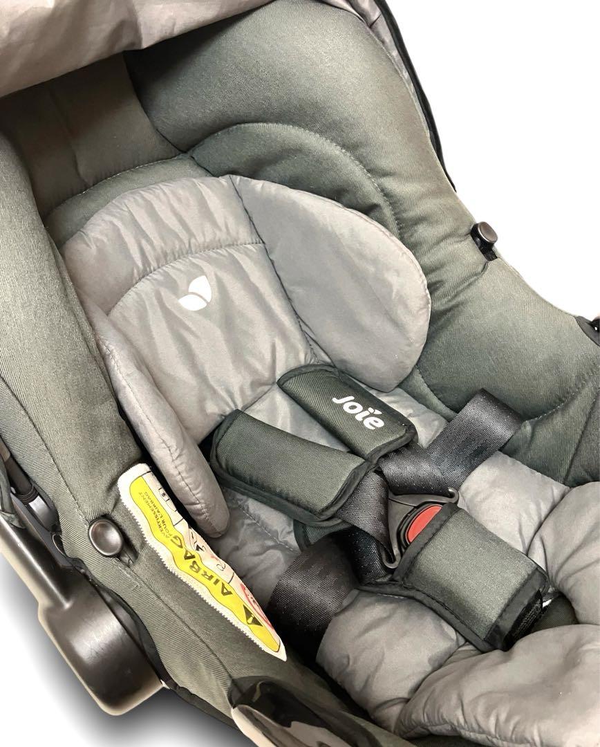 美品 送料無料 Joie ベビーシートGemm & i-Base ISOFIX