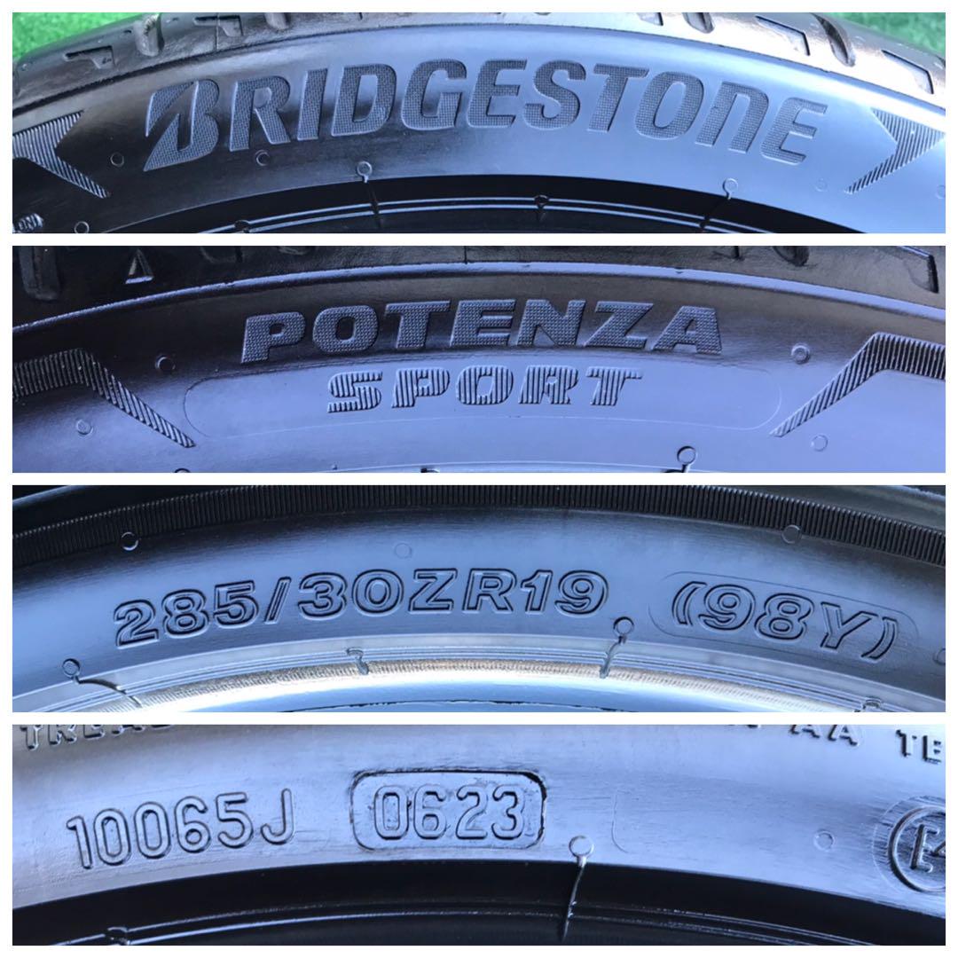 285/30 R19、BRIDGESTONE POTENZA SPORT、23年