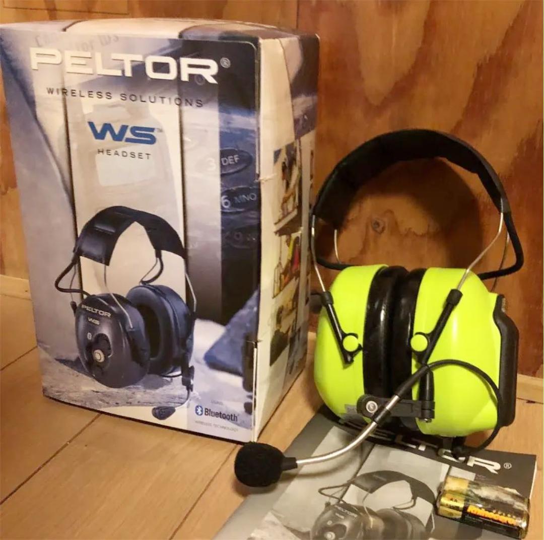 PELTOR WS wireless solution 超無音イヤーマフ