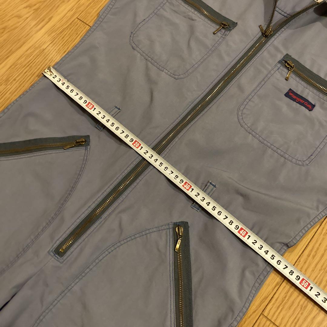 ブランド公式通販サイト つなぎ ジャンプスーツ Gals Wrangler 古着 半袖 作業着 激レア サロペット・オーバーオール・オールインワン