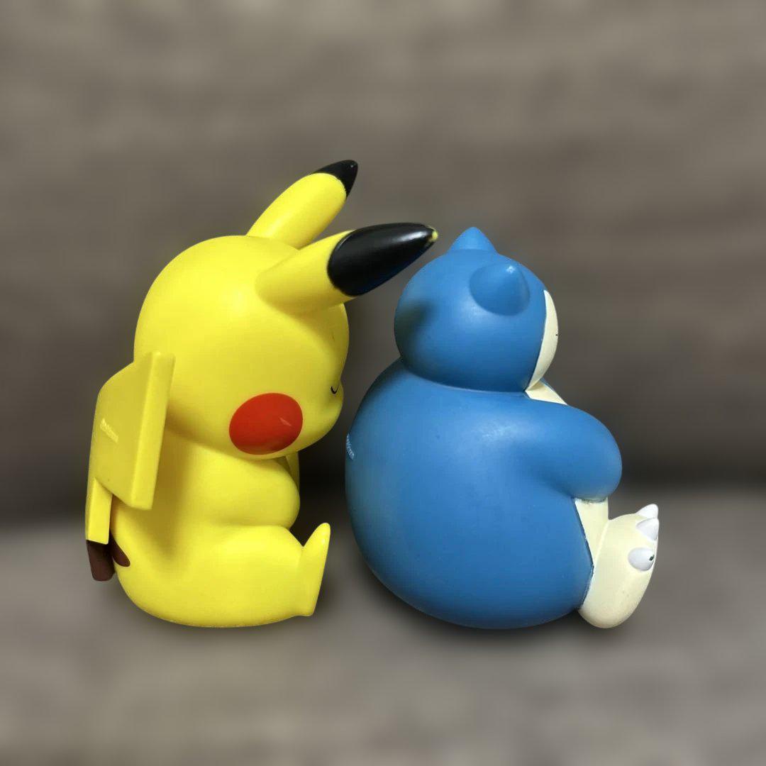ポケモン ピカチュウ＆カビゴン LEDライト ミニムード灯 ランプ
