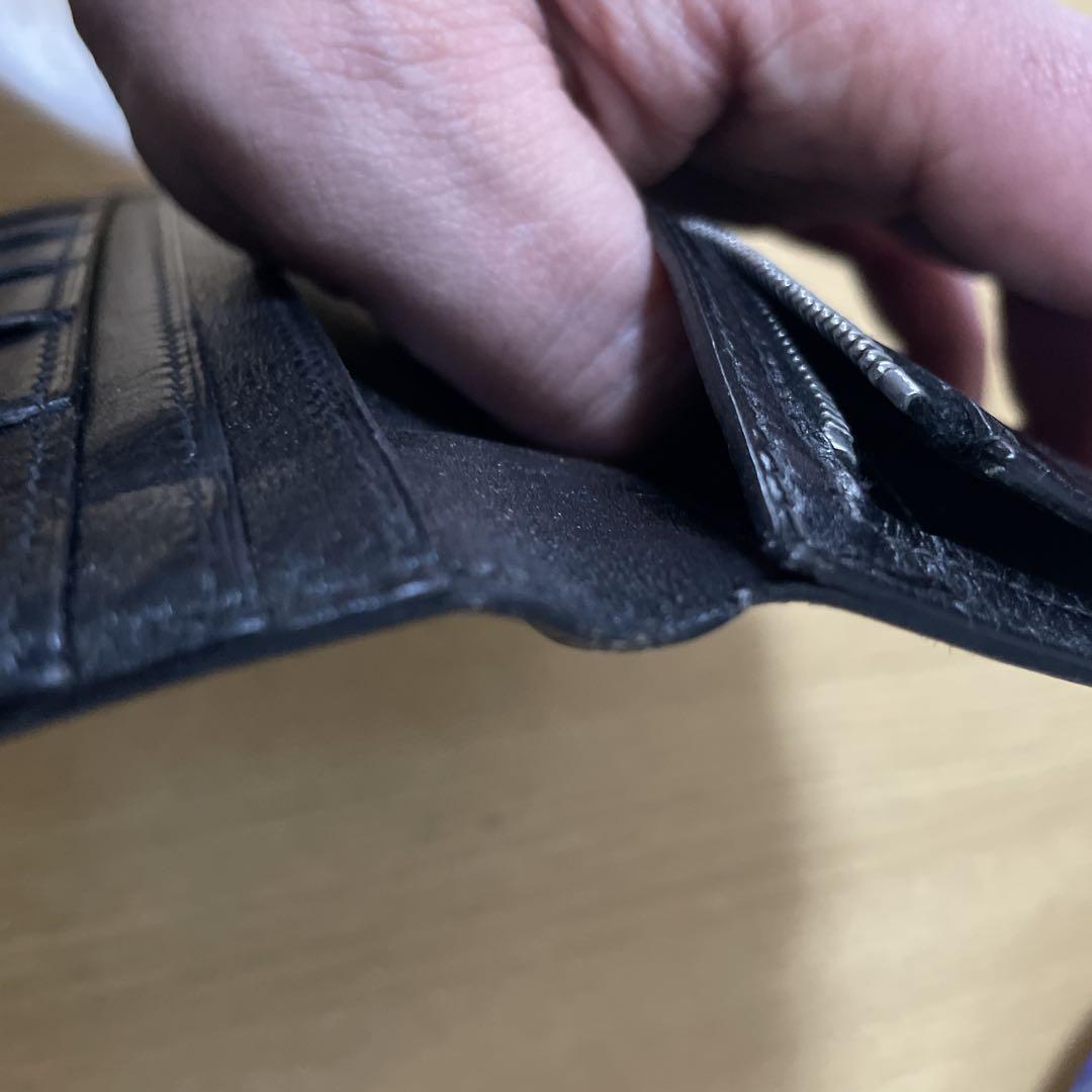 HERMES ブラック レザー 長財布