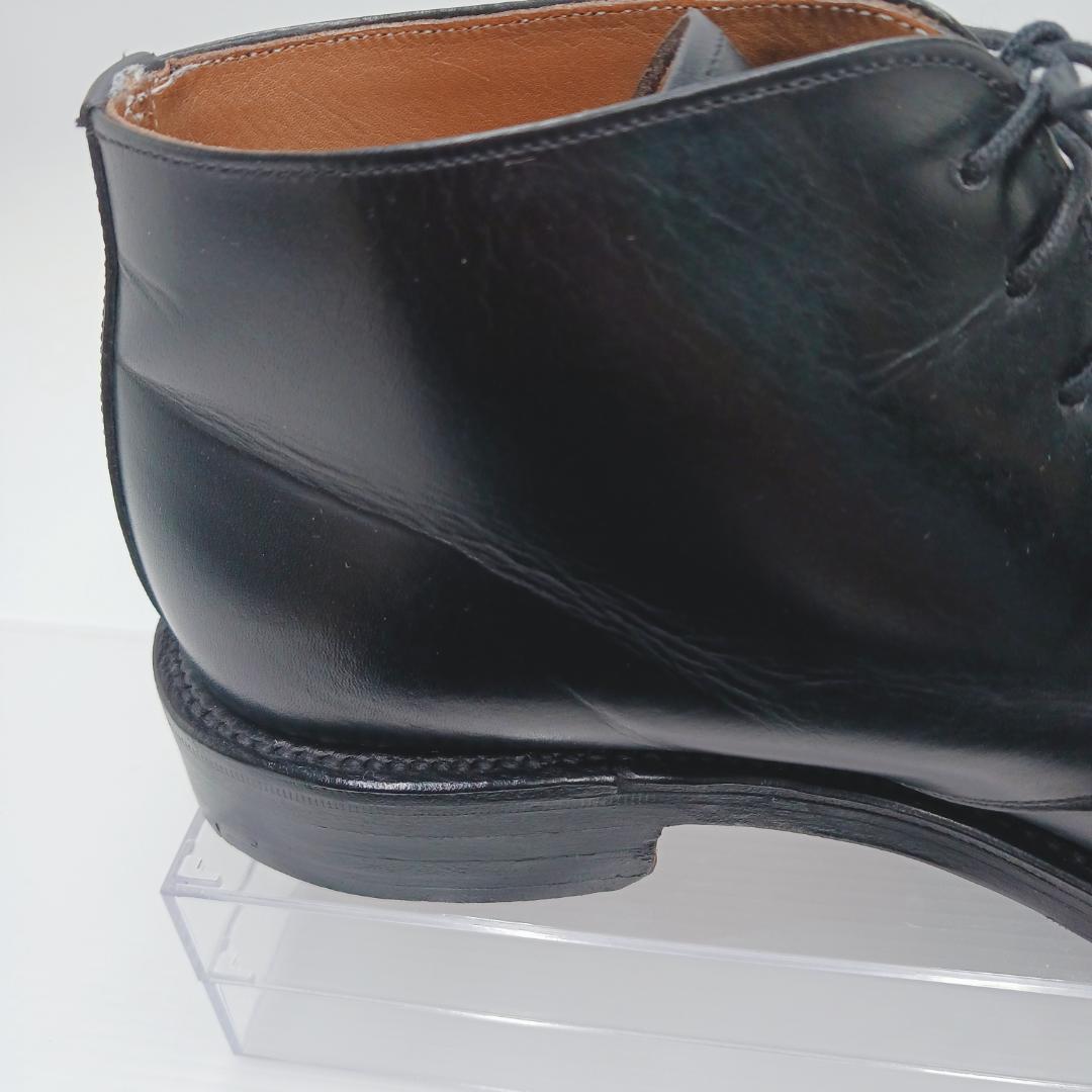 希少 ポールスミス 25.5 BENCH MADE スクエア 袋付 UK7 希少 ポールスミス 25.5 BENCH MADE スクエア 袋付 UK7