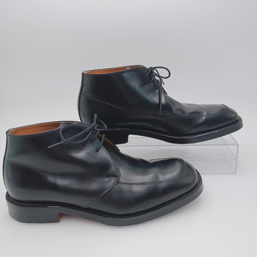 希少 ポールスミス 25.5 BENCH MADE スクエア 袋付 UK7 希少 ポールスミス 25.5 BENCH MADE スクエア 袋付 UK7