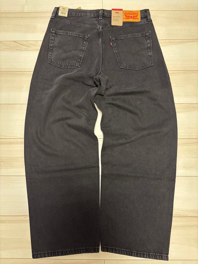 【最安値】リーバイス578 W33 BAGGY バギー　ユーズドブラック mdprevattcaulkingandwaterproofing.com