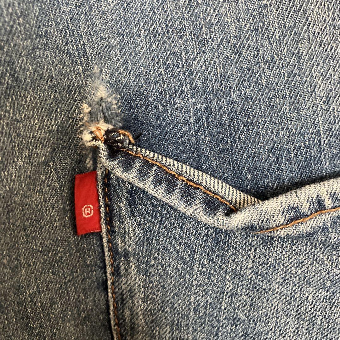 Levi's（リーバイス）立体裁断モデル 570（W34L 32） Levis Levi's® Engineered Jeans™ 570™ Baggy Taper Jeans Blue