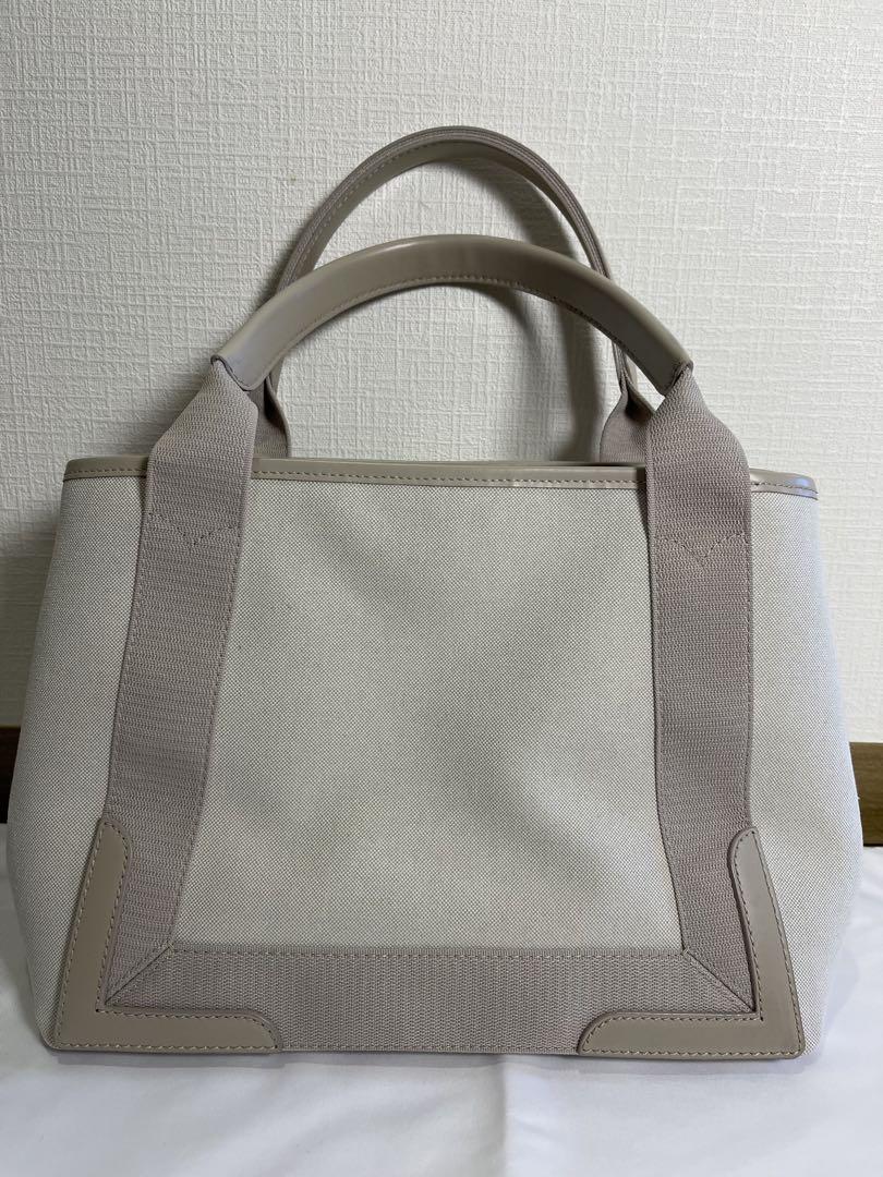 BALENCIAGA ネイビーカバスS
