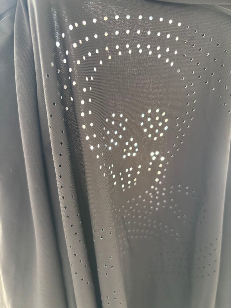 美品★ MARK&LONA ゴルフ　半袖シャツ マーク&ロナ 黒　ドクロ