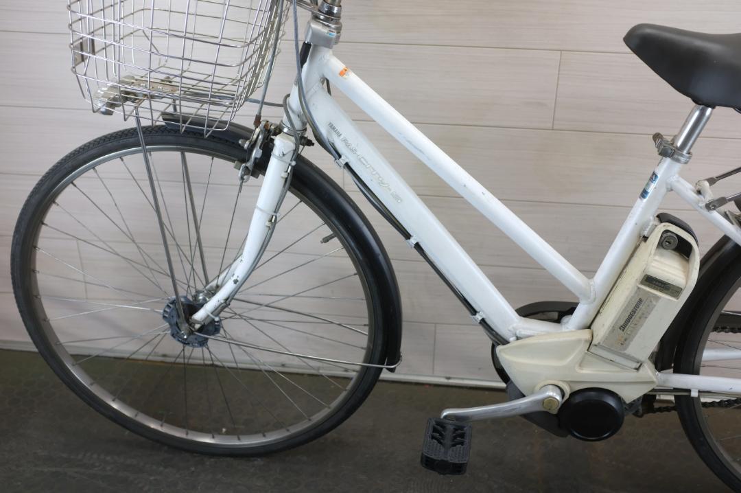 電動自転車ヤマハPAS　CITY　27インチ　3段8.1Ah（4点灯）充電器あり