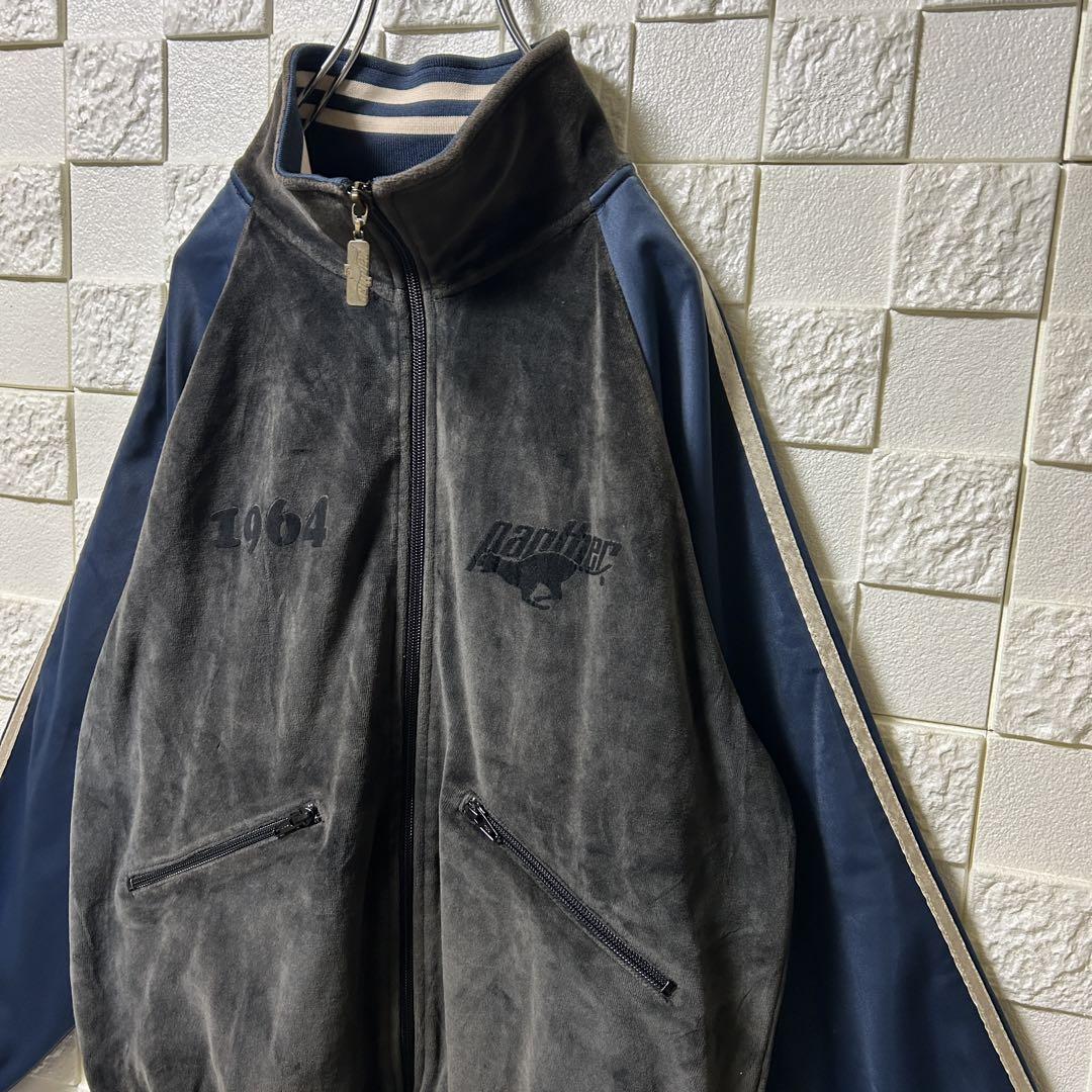 90s panther パンサー トラックジャケット ジャージ ベロア