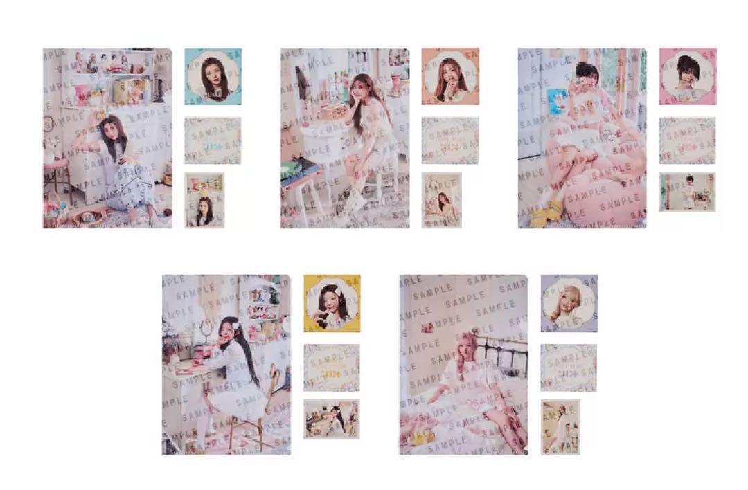 【新品】ILLIT　エニマイくじ　アクリルスタンド　全5種セット　①アイドル