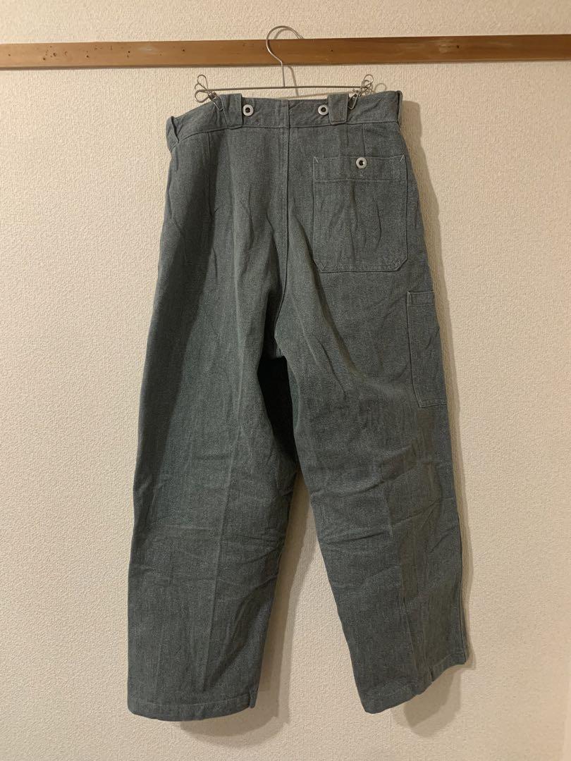 USED スイス軍 1950年代 前期型 ヴィンテージ デニムワークパンツ