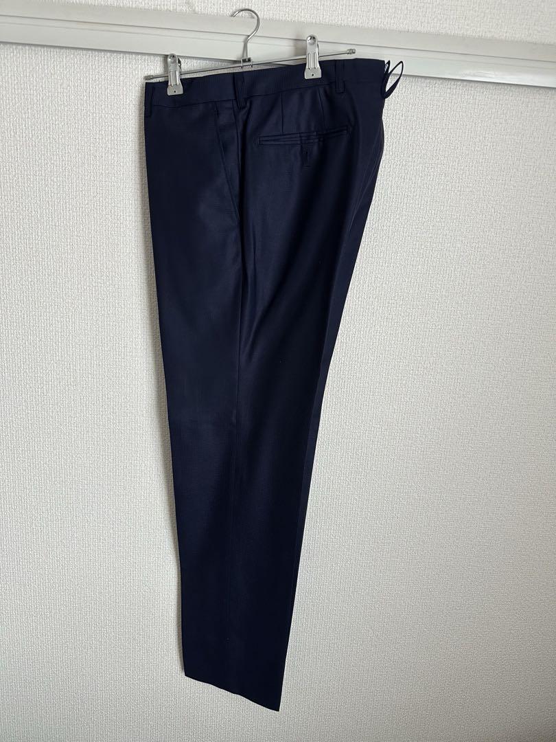 PERSOW'S FOR MEN スーツ　ベスト付き　ネイビー