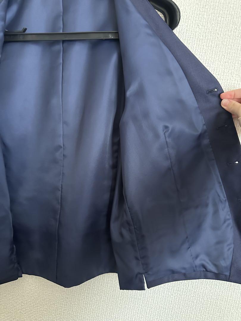 PERSOW'S FOR MEN スーツ　ベスト付き　ネイビー