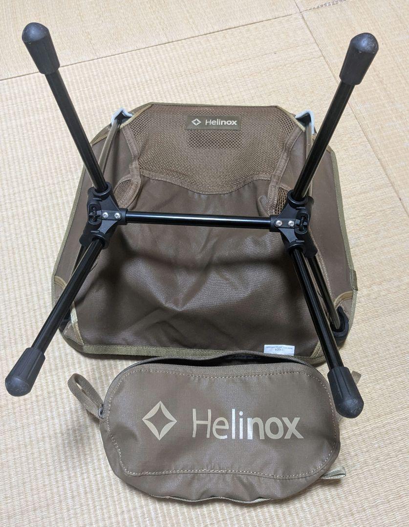 ヘリノックス　Helinox　チェアワンミニ　コヨーテタン/ブラウン　2個セット