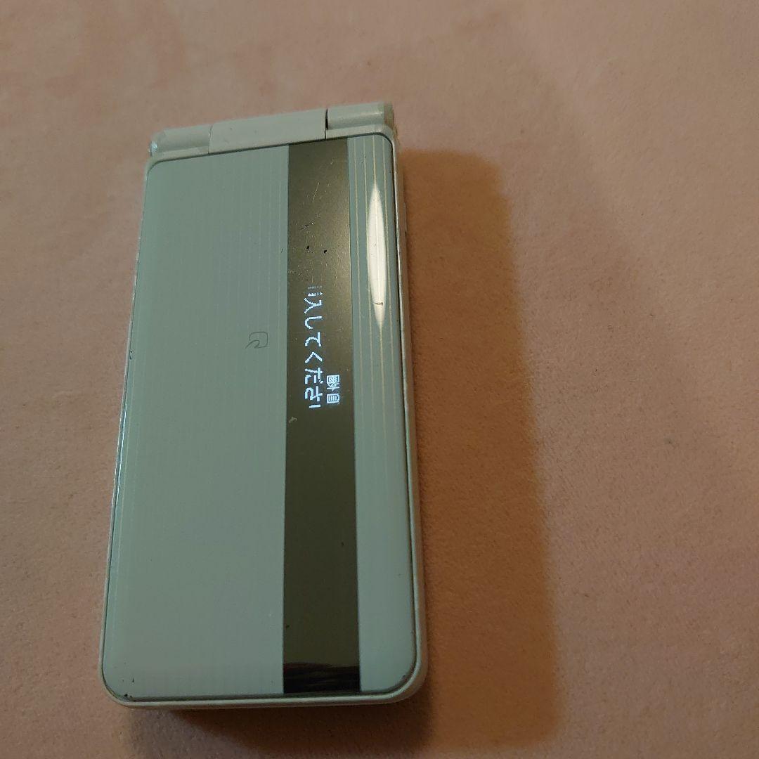 Panasonic P-01J P-smart ケータイ ホワイト SIMフリー 中古