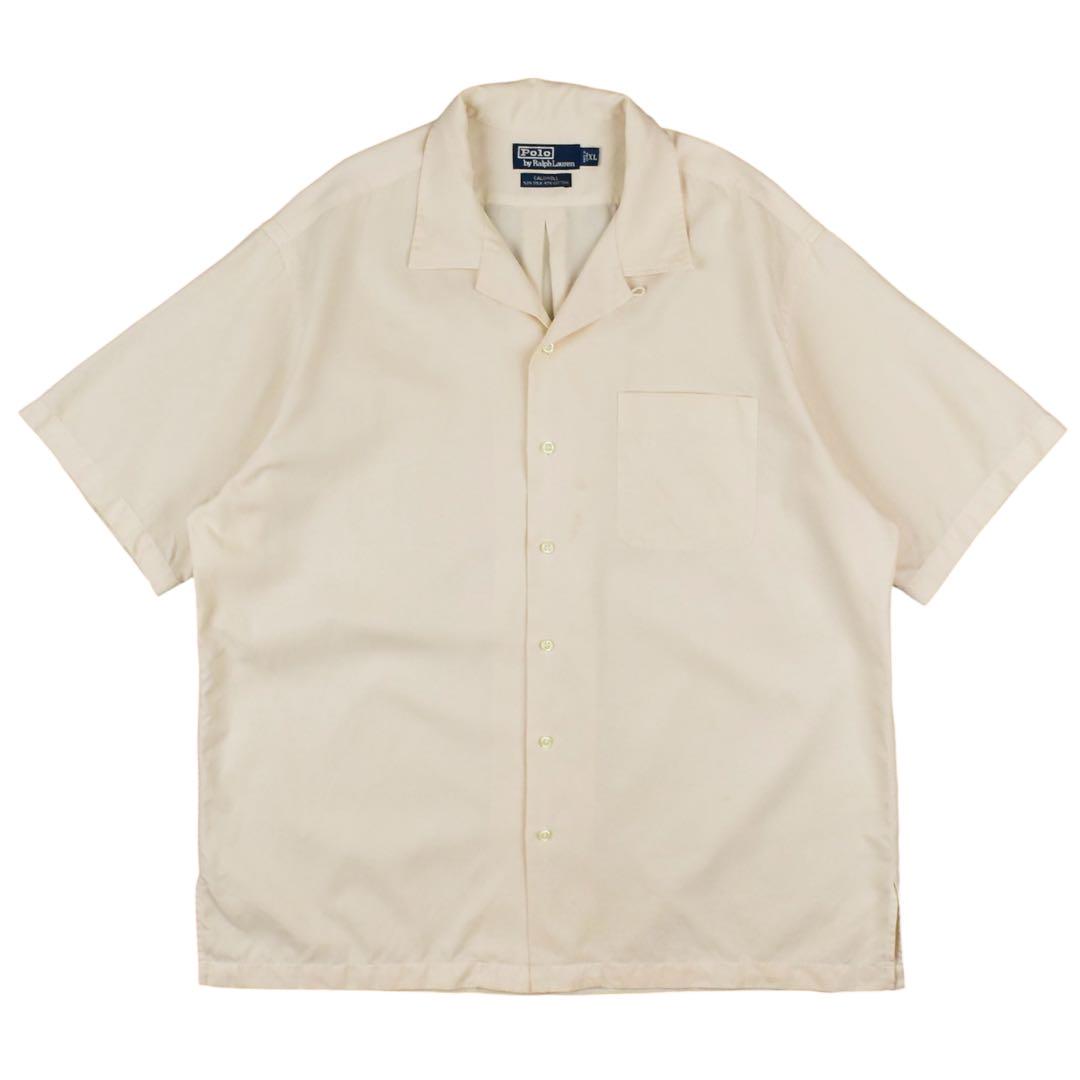 90s Ralph Lauren Shirt CALDWELL XL！ ホワイト