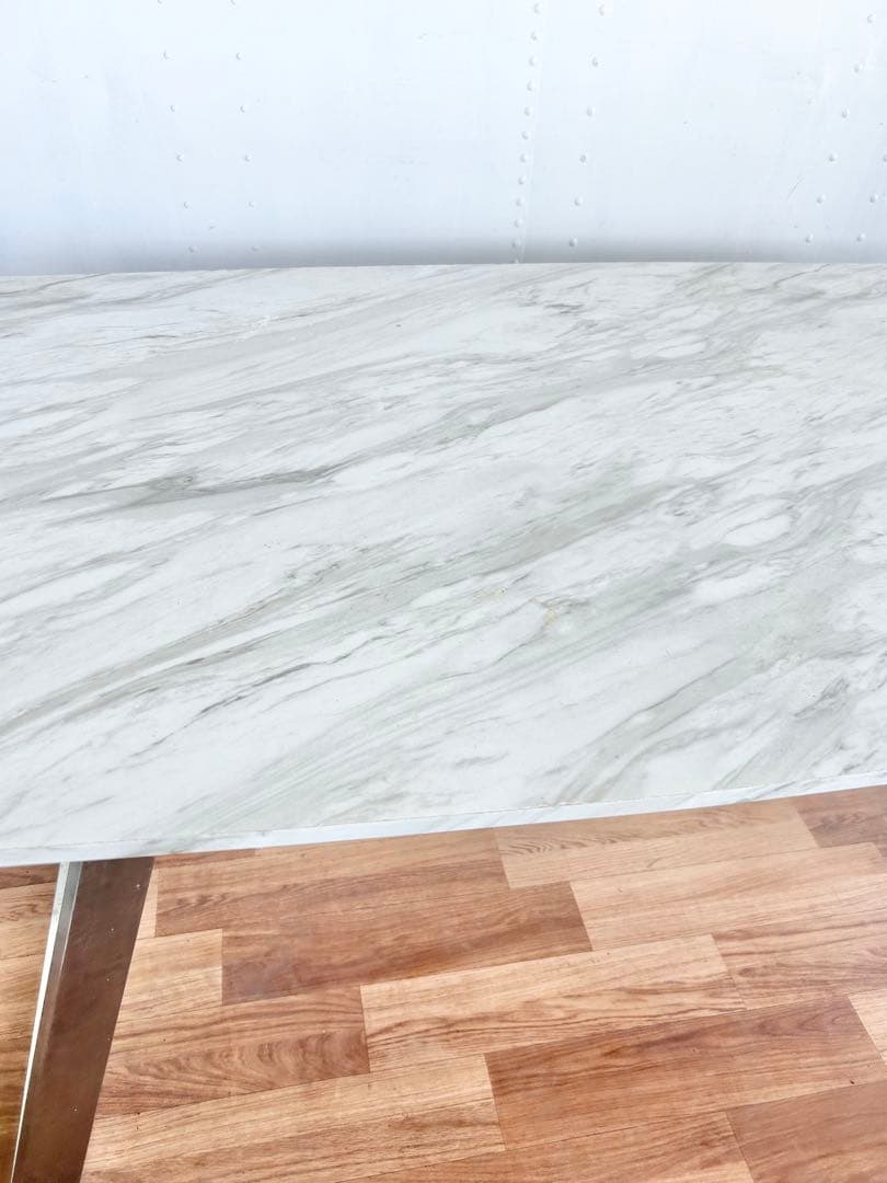 大理石風 ダイニングテーブル モダンデザイン 脚シルバー 兵庫県内送料無料 高級 大理石風 ダイニングテーブル モダンデザイン 脚シルバー 兵庫県内送料無料 高級