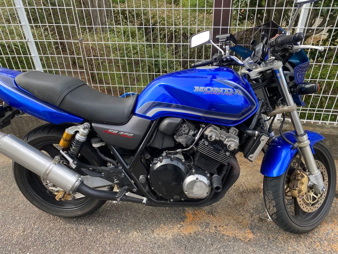 ホンダ CB400SF ネイキッド 400cc 青
