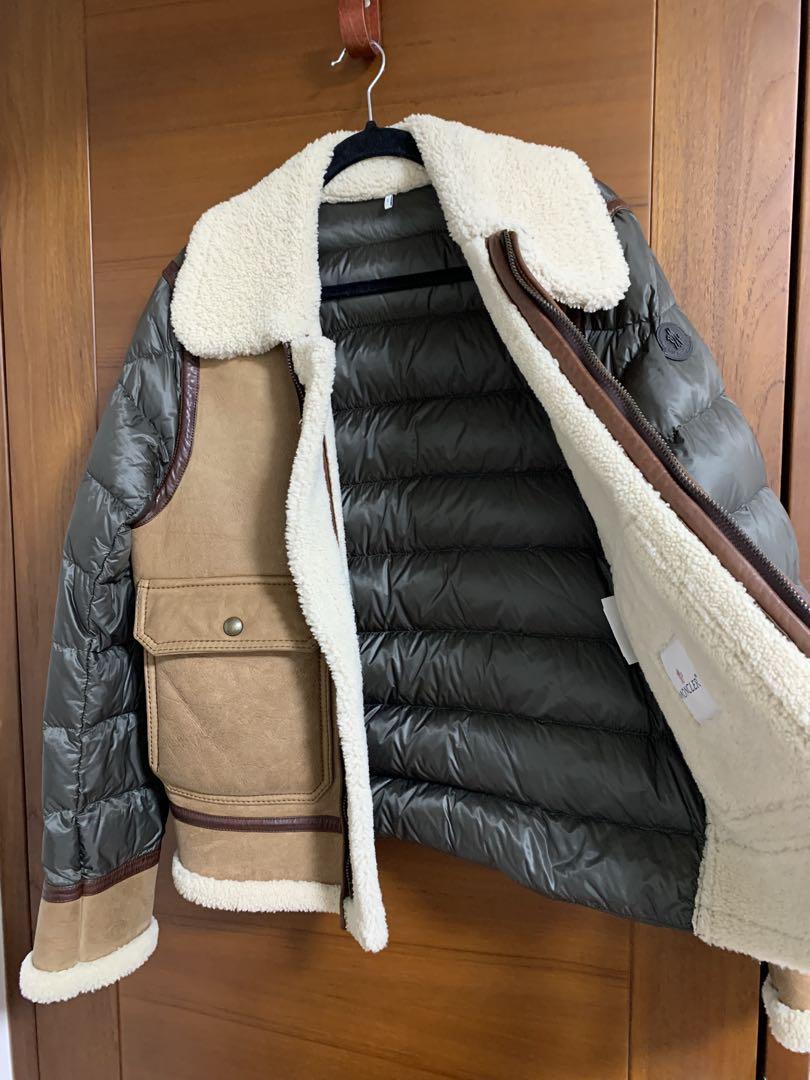 MONCLER - 定価72万 モンクレール laredo 3 ムートン レザー