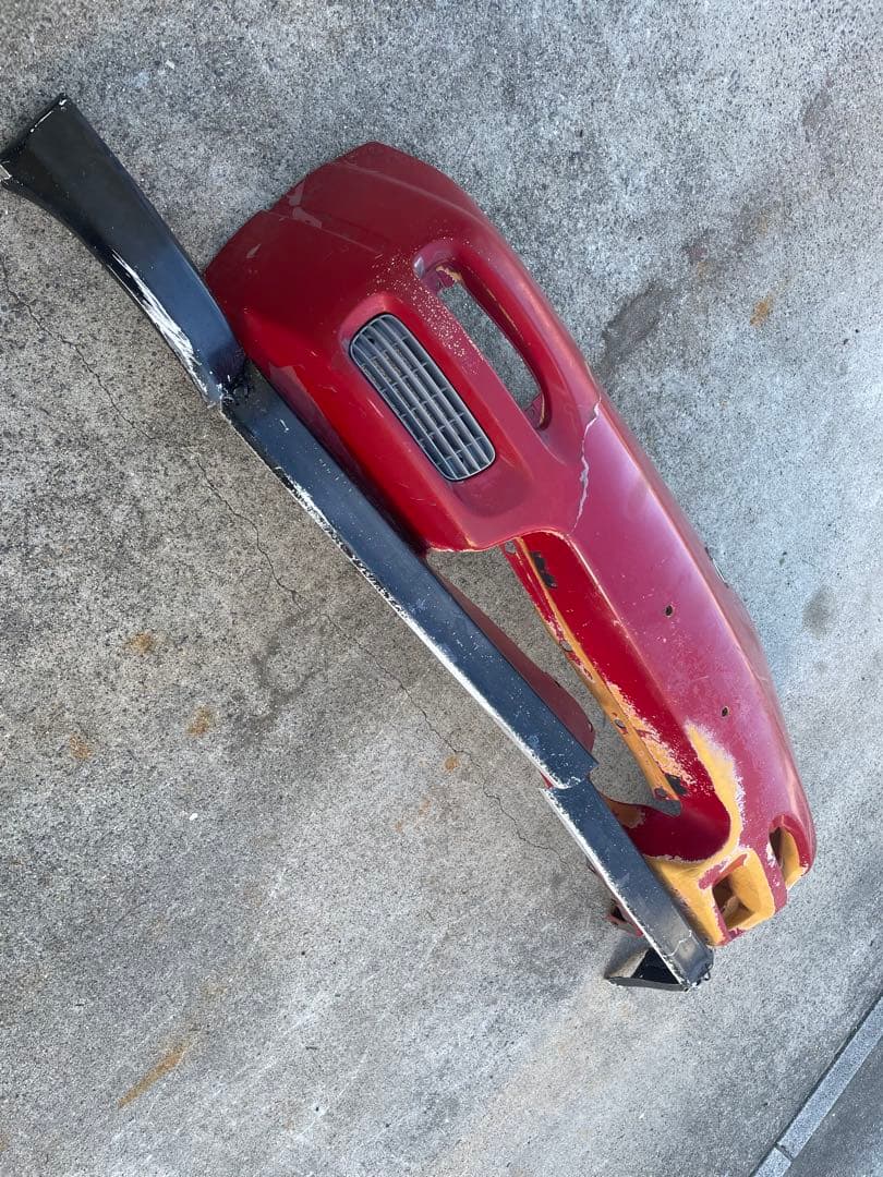 引き取り限定 180sx 純正中期バンパー 純正形状CAリップセット