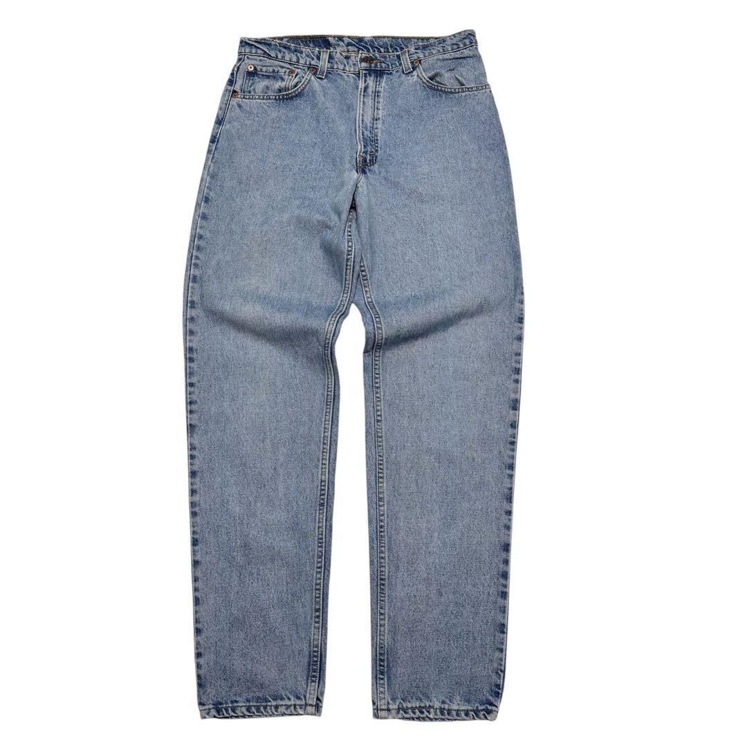 90s USA製 Levi's リーバイス550 ワイドデニムパンツ W34