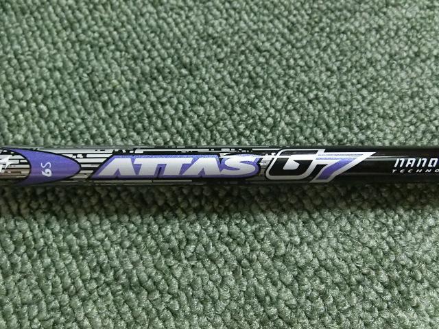 テーラーメイドスリーブ付きUST ATTAS アッタス G7 6S装着時45.5