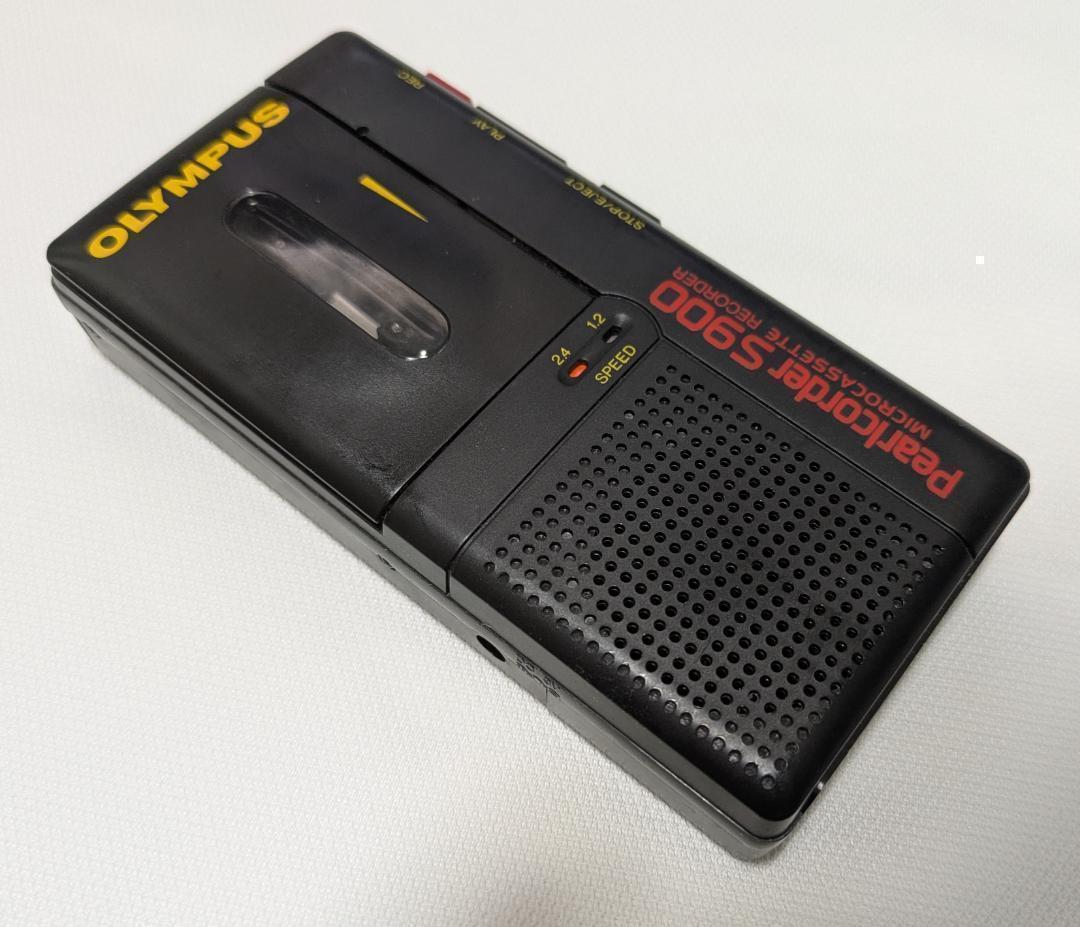 オリンパス PEARLCORDER S900 マイクロカセットレコーダー