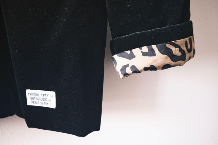 WACKO MARIA KUNG-FU JACKET Lサイズ　美品 WACKO MARIA ワコマリア 21AW PAISLEY VELVET KUNG-FU JACKET