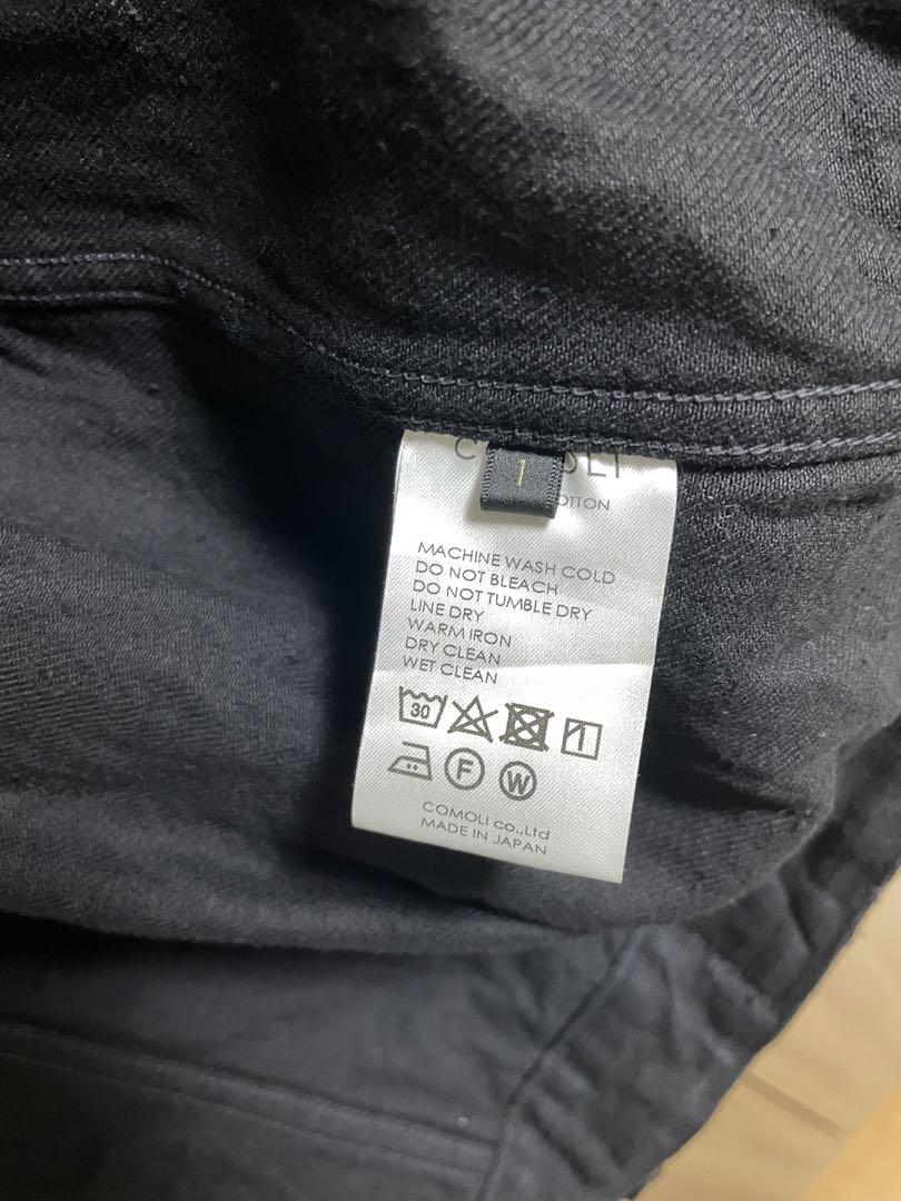 新品COMOLIコモリデニムジャケット25SS