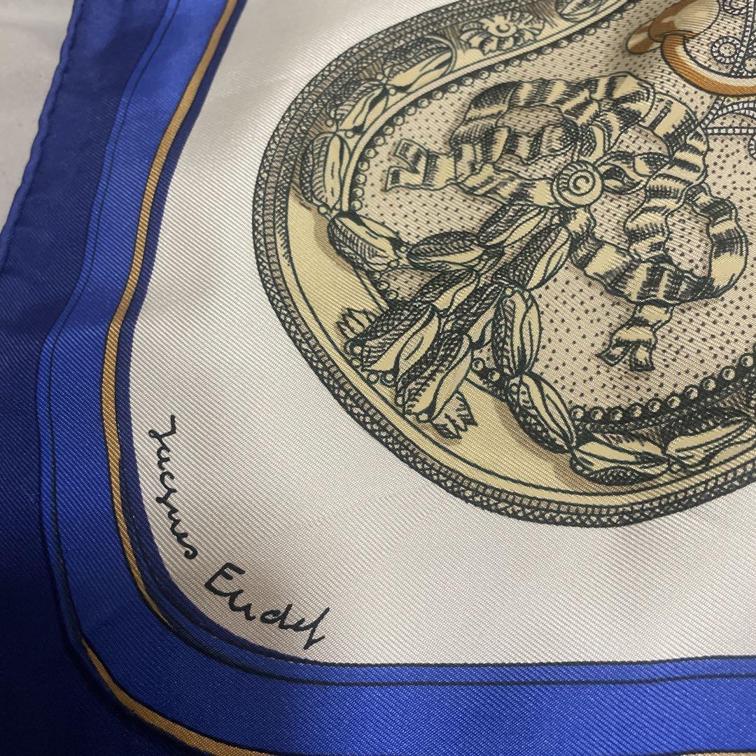 h*o様 HERMÈS Grand Apparat シルクスカーフ