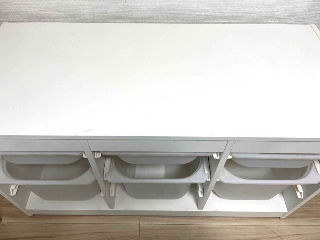 IKEA トロファスト おもちゃ収納　ホワイト