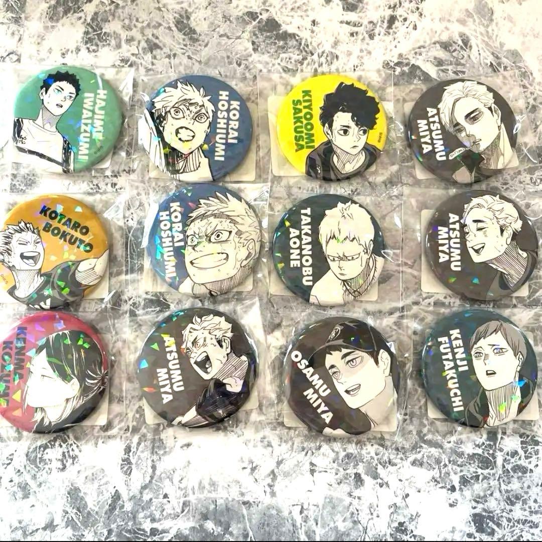 【新品未開封】ハイキュー!! 完全受注生産オールスター缶バッジ12個セット