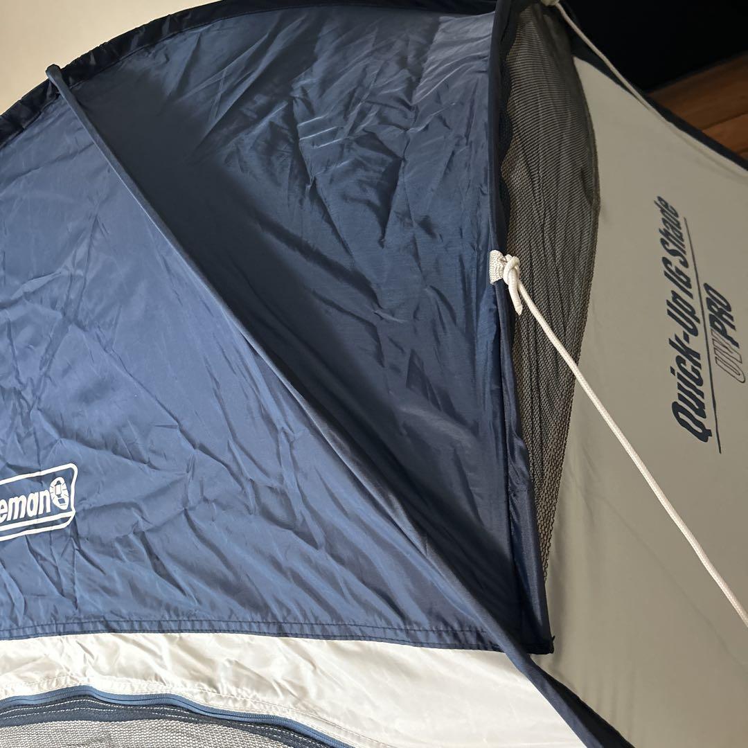 美品coleman コールマンQUICK-UP IG SHADEワンタッチテント