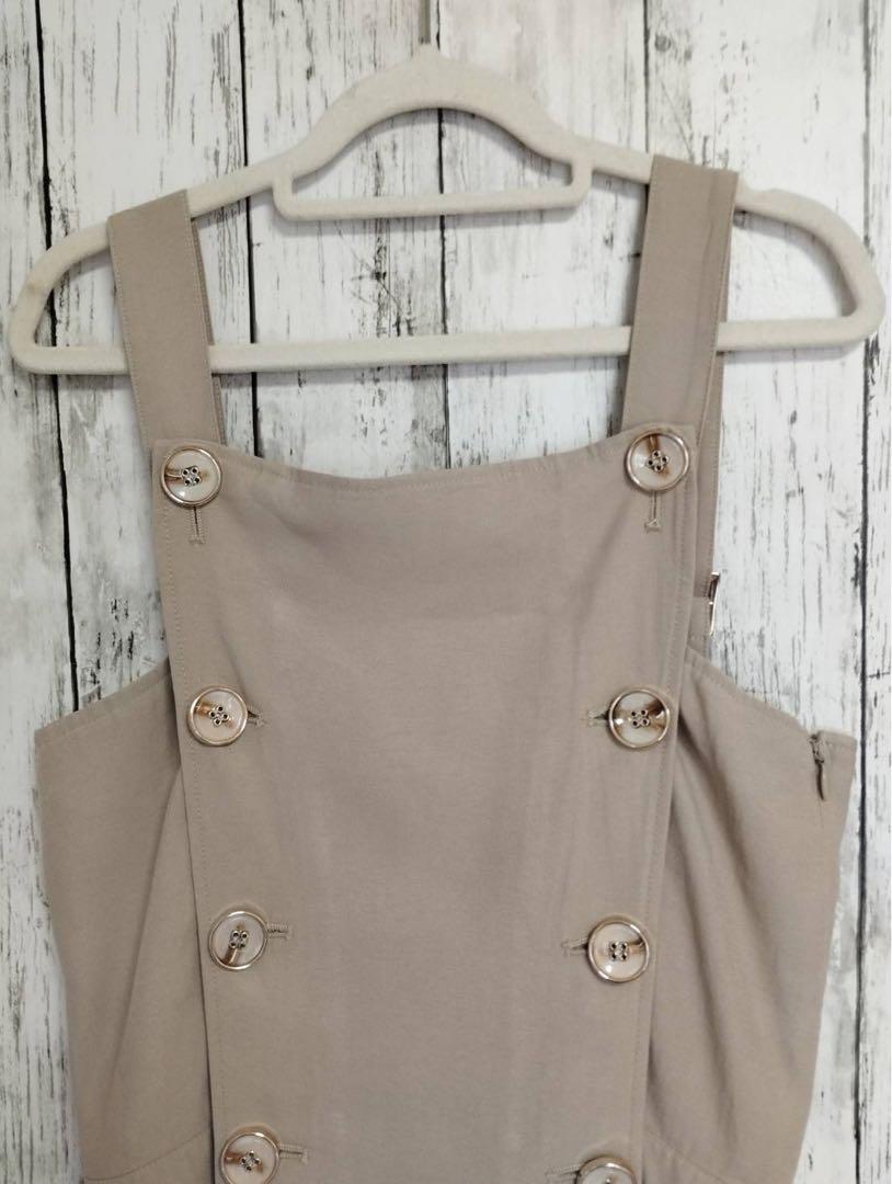低価日本製 BUTTON APRON DRESS BUEts-m60460657154 セール低価