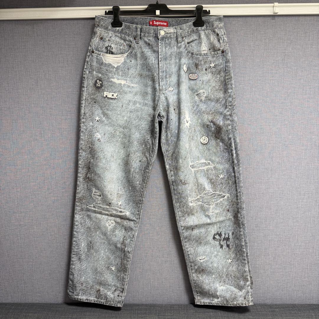 Supreme HJR Trompe Loeil Loose Fit Jean - メルカリ
