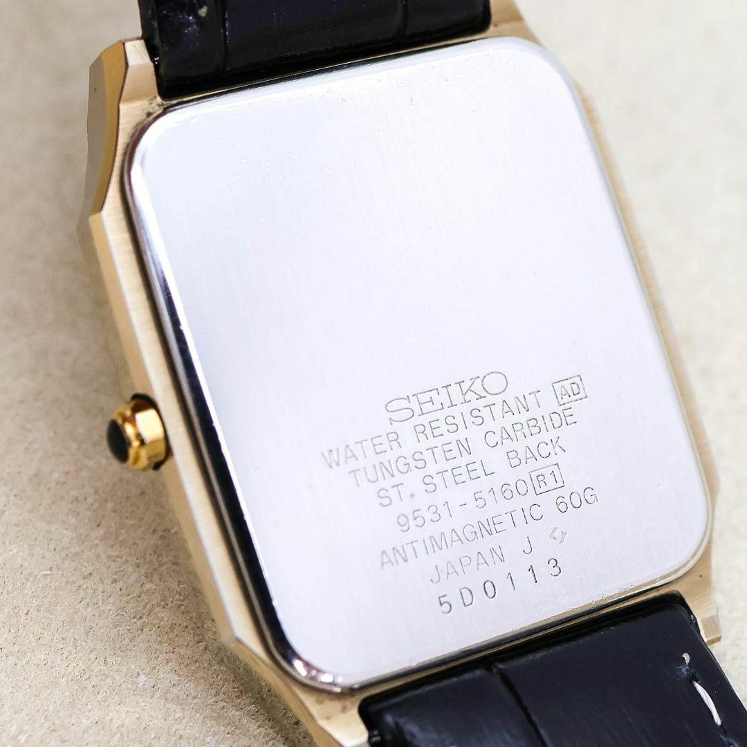 稼働 SEIKO Dolce 腕時計 タングステン 美品 ゴールド 1937