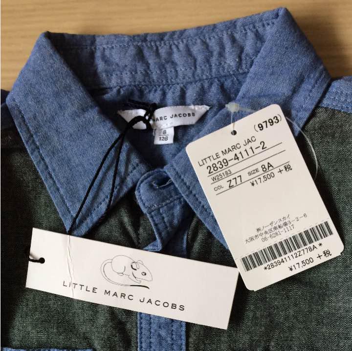 格安特価 LITTLE MARC JACOBS デニムシャツ fnuM2-m60463626872 最安値特価