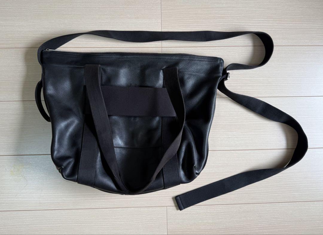 RICK OWENS TROLLEY TOTE BLACK トートバッグ