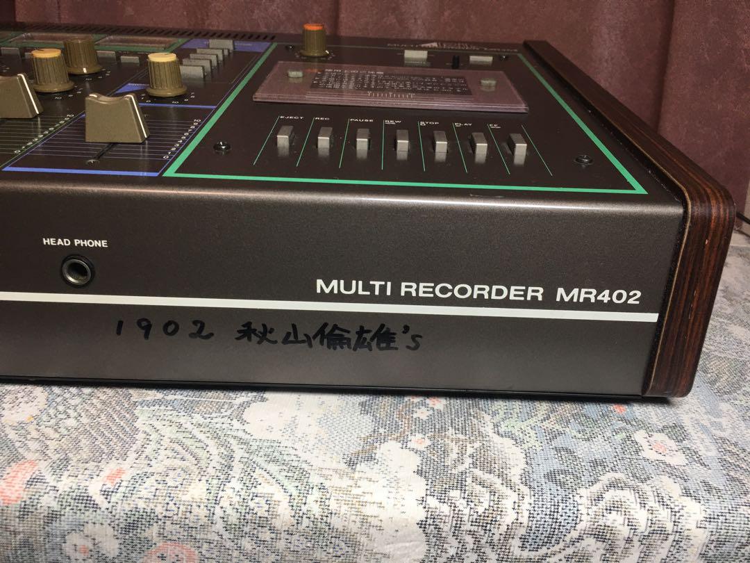 MULTI RECORDER MR402 デジタルマルチトラックレコーダー