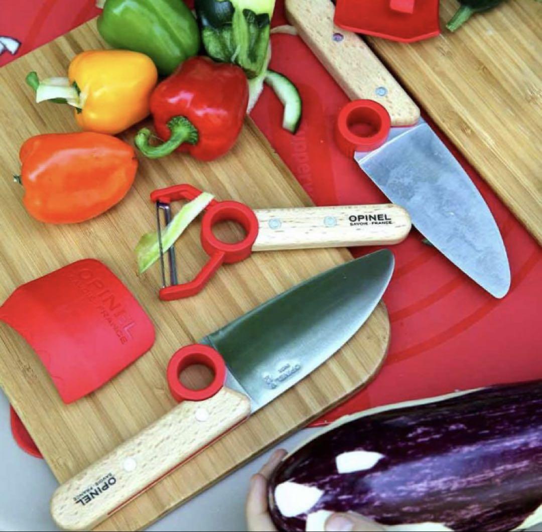 オピネル キッズ シェフナイフ プチシェフ ピーラー付き セット 10cm 楽天市場】OPINEL(オピネル) キッズ ステンレス シェフナイフ