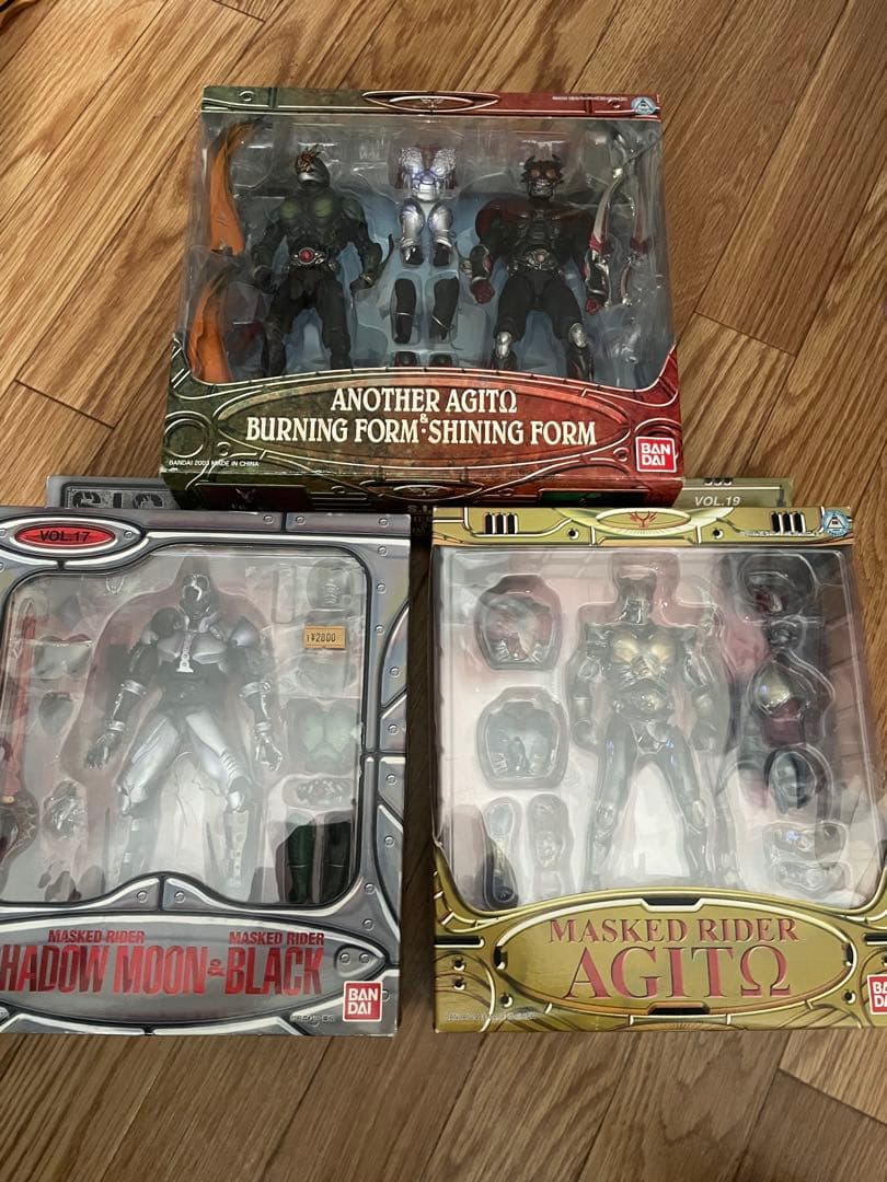 SIC シャドームーン アナザーアギト バーニング アギト セット ジャンクBANDAI
