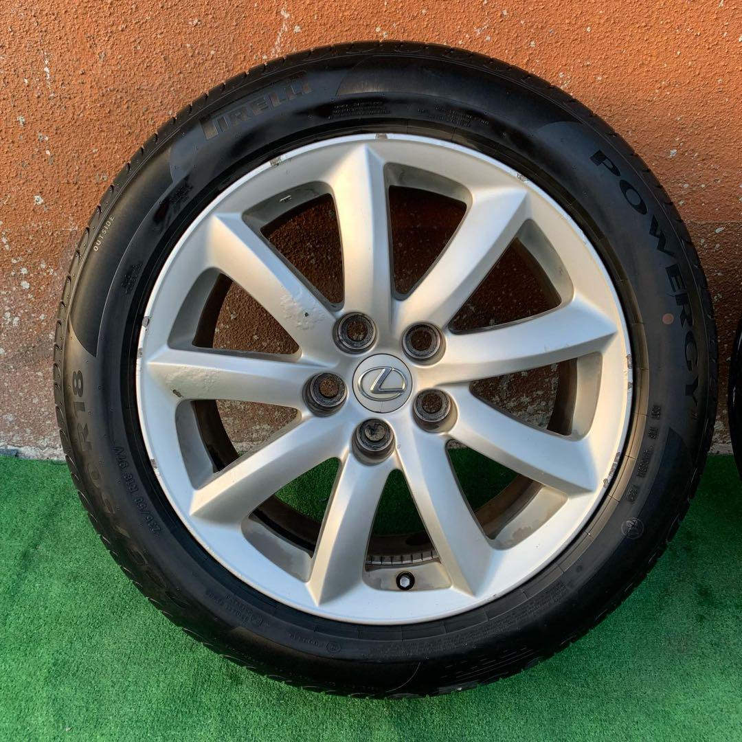 レクサス LS 純正 18in 7.5J +32 PCD120 4本セット LS460 LS600h