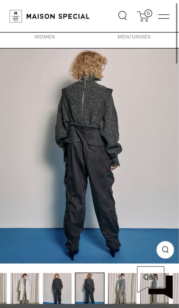 MAISON SPECIAL（メゾンスペシャル）の「Zip Flight Pants