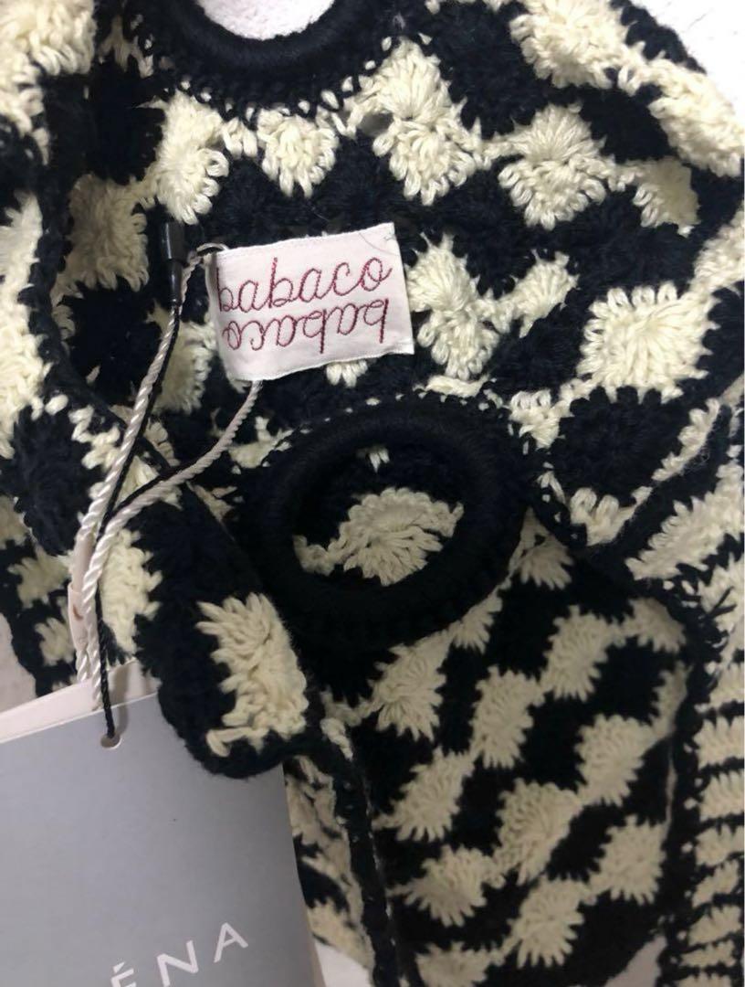 未使用 タグ付 IENA LA BOUCLE babaco ニット バッグ